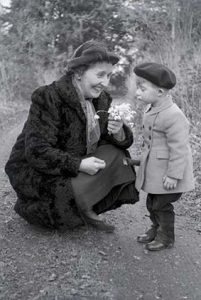 Peter Taylor as a boy aged 3