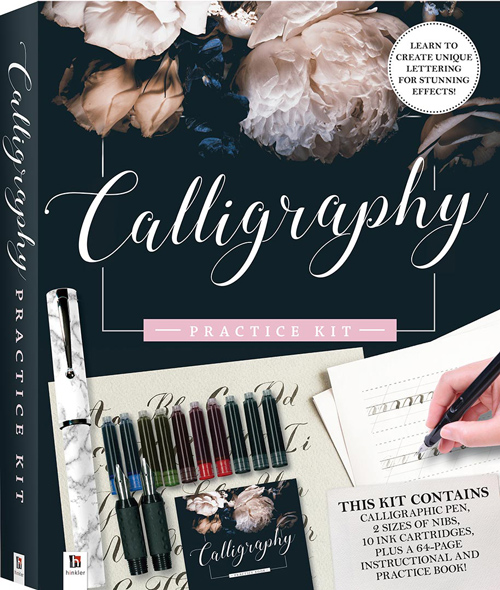 Calligraphy Kit - Calligraphy Pen Set with Book & Instructions